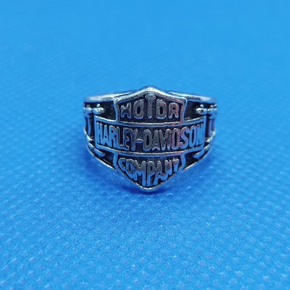 Harley Davidson Motor Cycle Company Biker Ring - Picture 4 of 8